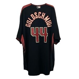 Majestic MLB men's Paul Goldschmidt Arizona‎ Diamondbacks Jersey, Red/Black, 3XL